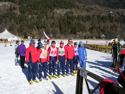 En del af Masters holdet fra Grønland/Danmark fra venstre Hans Rafaelsen, Karen Mina Clasen, Merete Clasen, Jette Dorph,  Teddy Christiansen, Lone Pless og Yun Wang. 