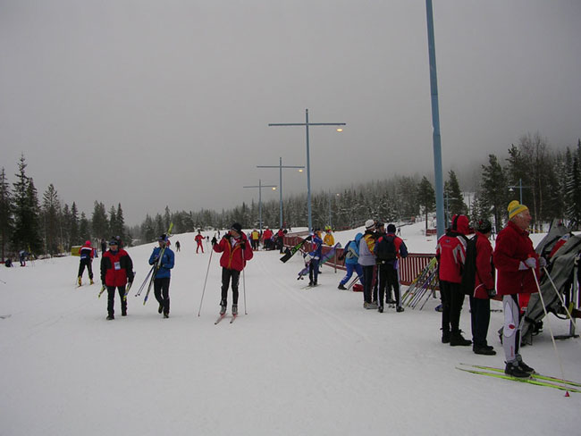 Ounasvaara Ski Stadion, opvarmningsløyper.