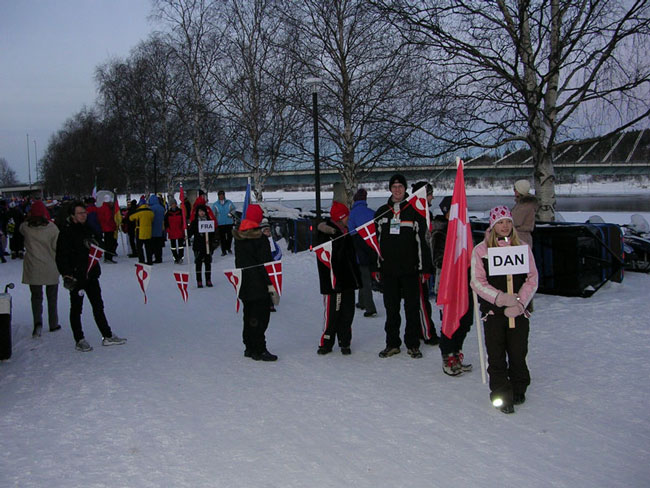 Åbningsceremoni, Rovaniemi, Finland, Masters 2007