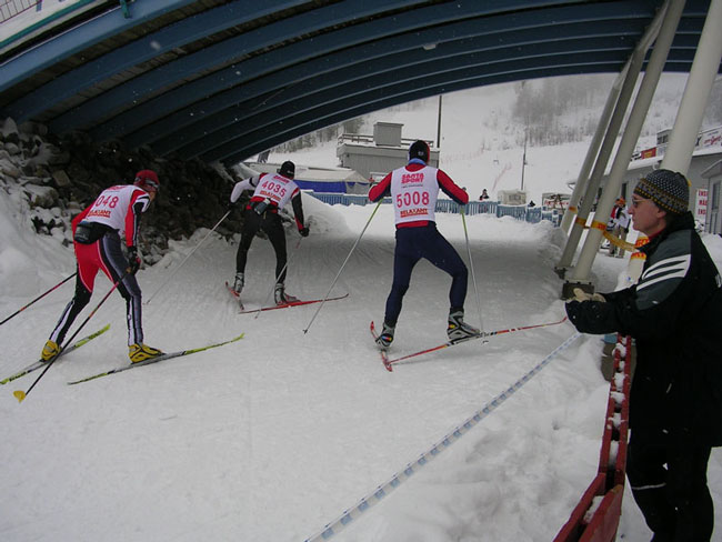 Ounasvaara Ski Stadion, Rovaniemi, Finland.   Teddy Christiansen nr. 5008.