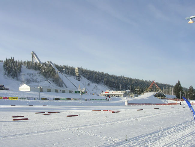 Ounasvaara Ski Stadion, Rovaniemi, Finland. 