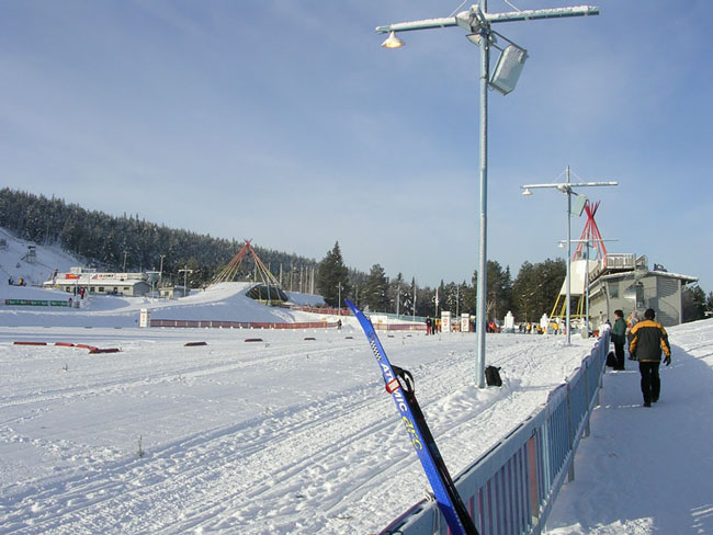 Ounasvaara Ski Stadion, Rovaniemi, Finland. 