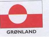 Langrendsnationen Grønland, Grønlands nationalflag